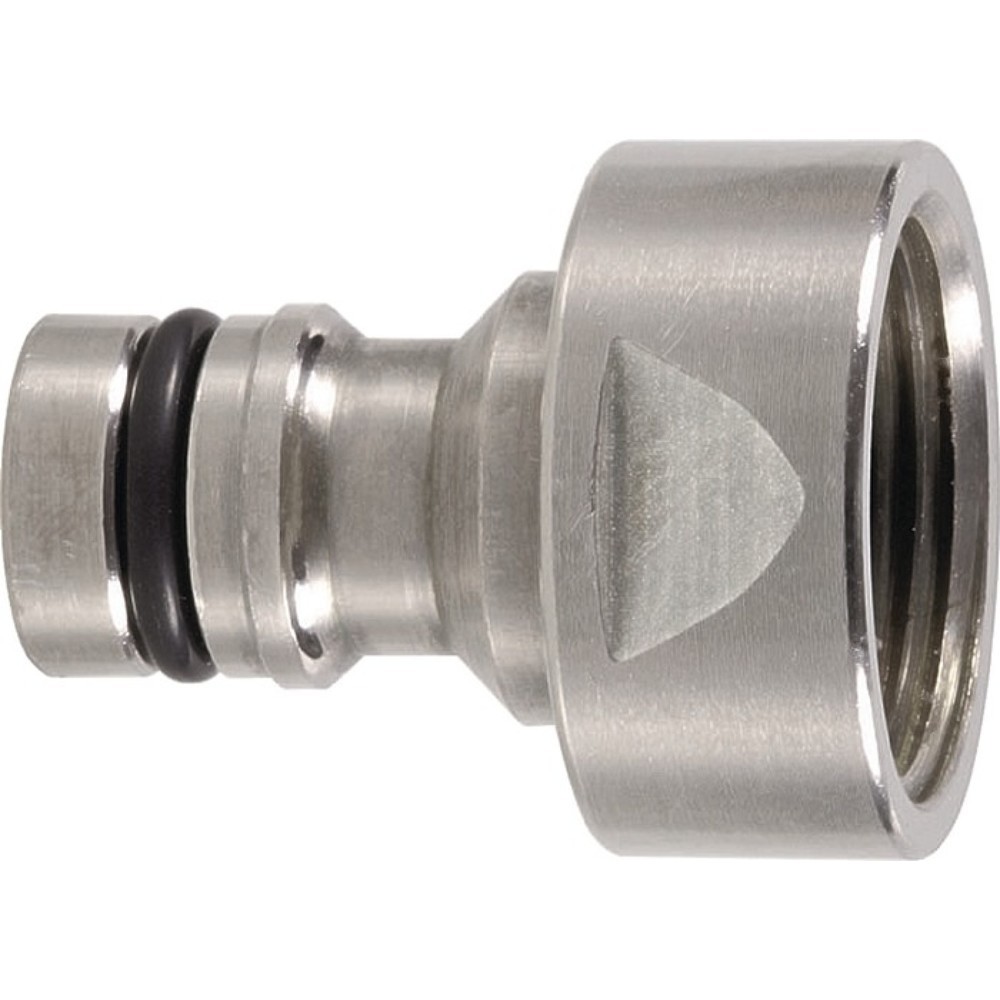 Produktabbildung: KARASTO Hahnstecker GEKA plus-Stecksystem, Innengewinde G 3/4 ″, Messing vernickelt, SB