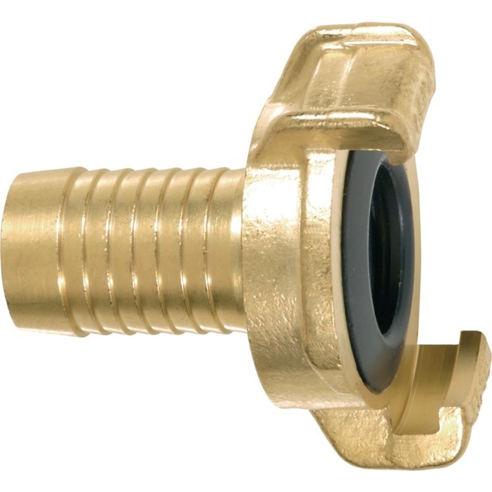 Illustration du produit: KARASTO Schlauchstück GEKA plus, Messing Schlauchgröße 10 mm