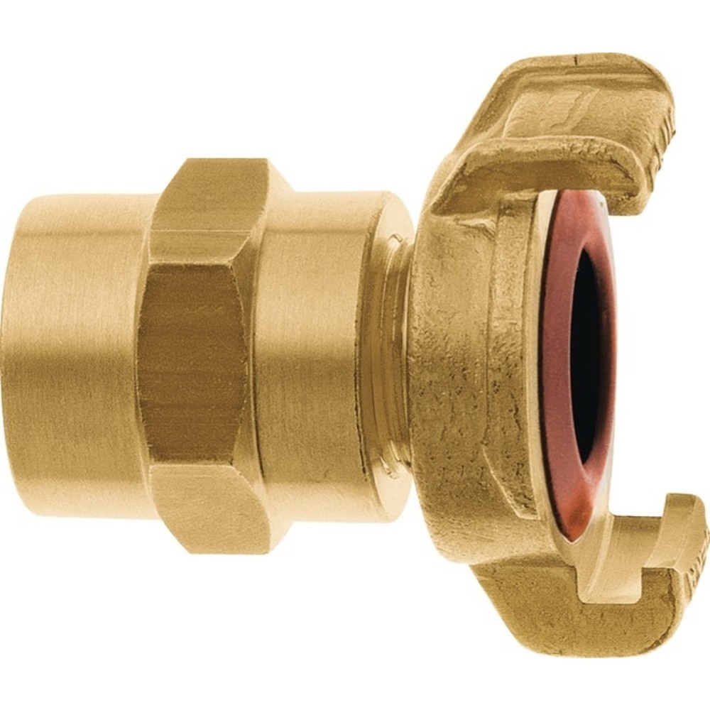 Produktabbildung: KARASTO Schlauchstück GEKA plus XK, Messing Schlauchgrösse 13 mm