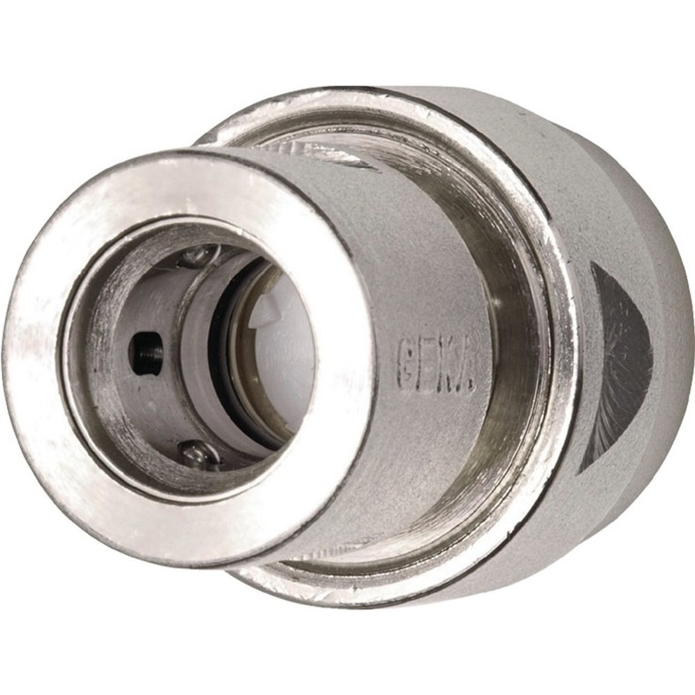 Illustration du produit: KARASTO Schlauchstück Wasserstop GEKA plus-Stecksystem, Messing vernickelt Schlauchgröße 19 mm, SB