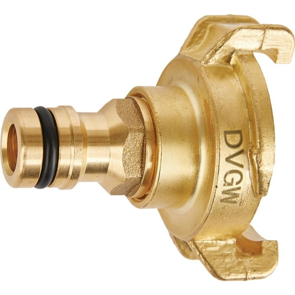 Illustration du produit: KARASTO Übergangsstück GEKA plus-Stecksystem KTW, Messing, Klaue und Stecker