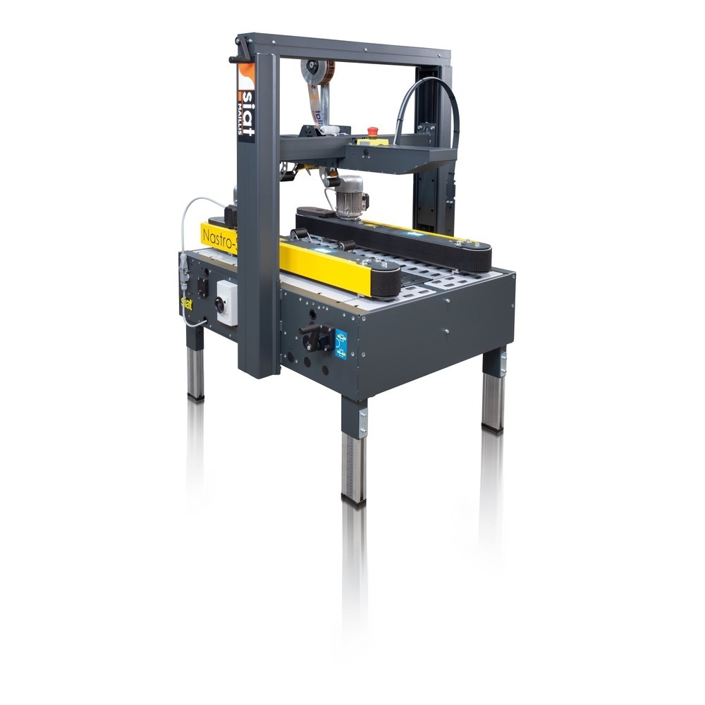 Produktabbildung: Kartonverschlussmaschine NASTRO-SB™ M5-S, mit 50 mm Verschlussaggregat, für Kartonmasse HxBxT 90-500 x 150-500 x 150 mm