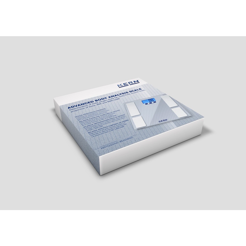 Produktabbildung Nr. 3: KERN Balance d'analyse corporelle MFB 150K100S05, plage de pesée max. 182 kg, 5 pces/UV