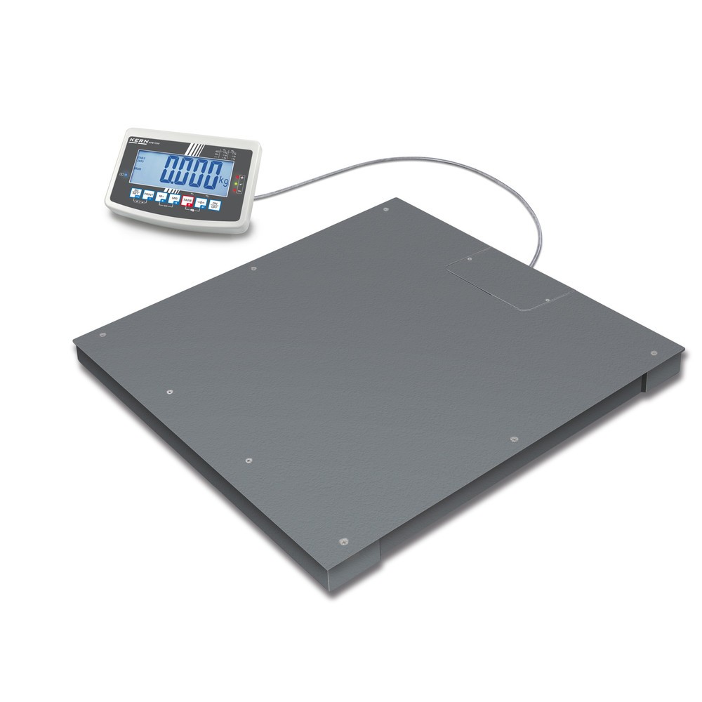 Illustration du produit: KERN Bascule stationnaire, lxP 1 000 x 1 000 mm, plage de pesée 1 500 kg max.