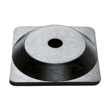 Kettenständer, Hartgummi-Fuß (4-eckig)