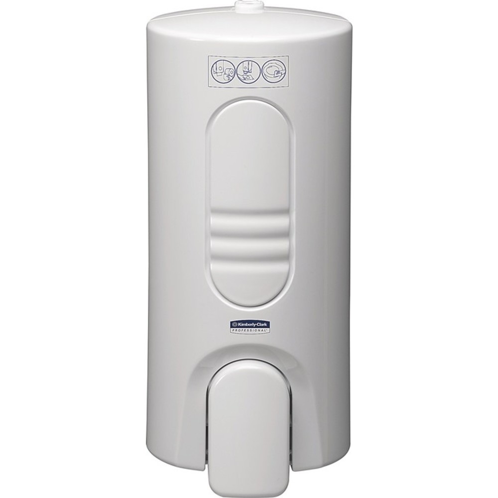 Produktabbildung: KIMBERLY-CLARK Spender 7135 H200xB90xT100ca.mm weiss 1