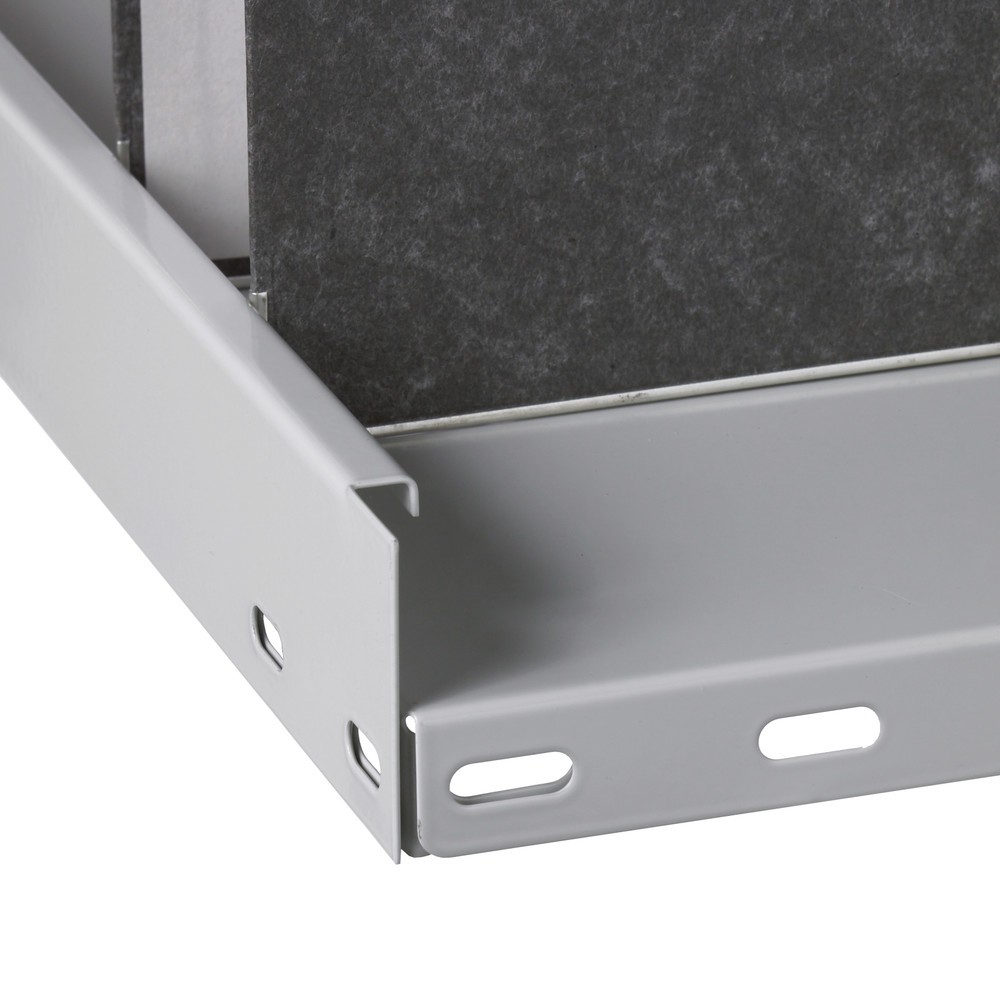 Produktabbildung Nr. 3: Rayonnage de bureau SCHULTE travée de base, utilisable d’un seul côté, avec barres de butée, CT 85 kg, HxlxP 2 500 x 750 x 300 mm
