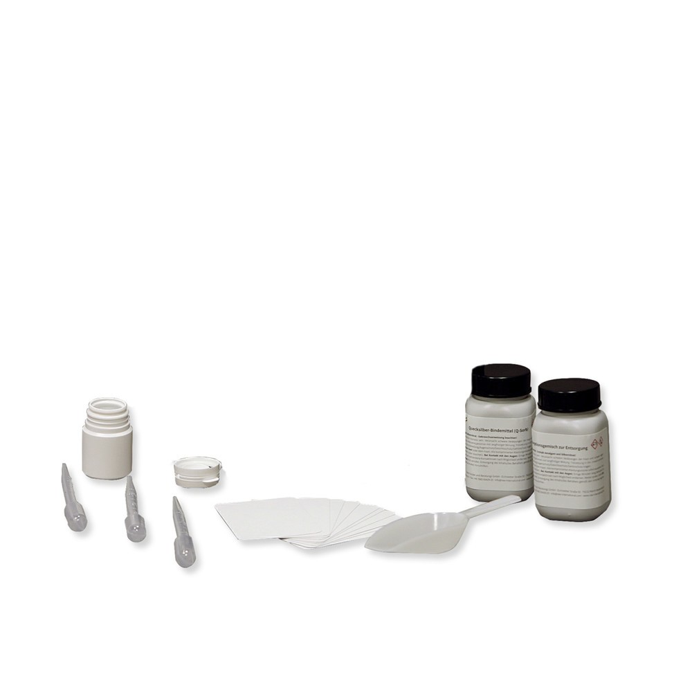 Produktabbildung Nr. 2: Kit d’intervention en cas de déversement avec absorbeur de mercure, carton