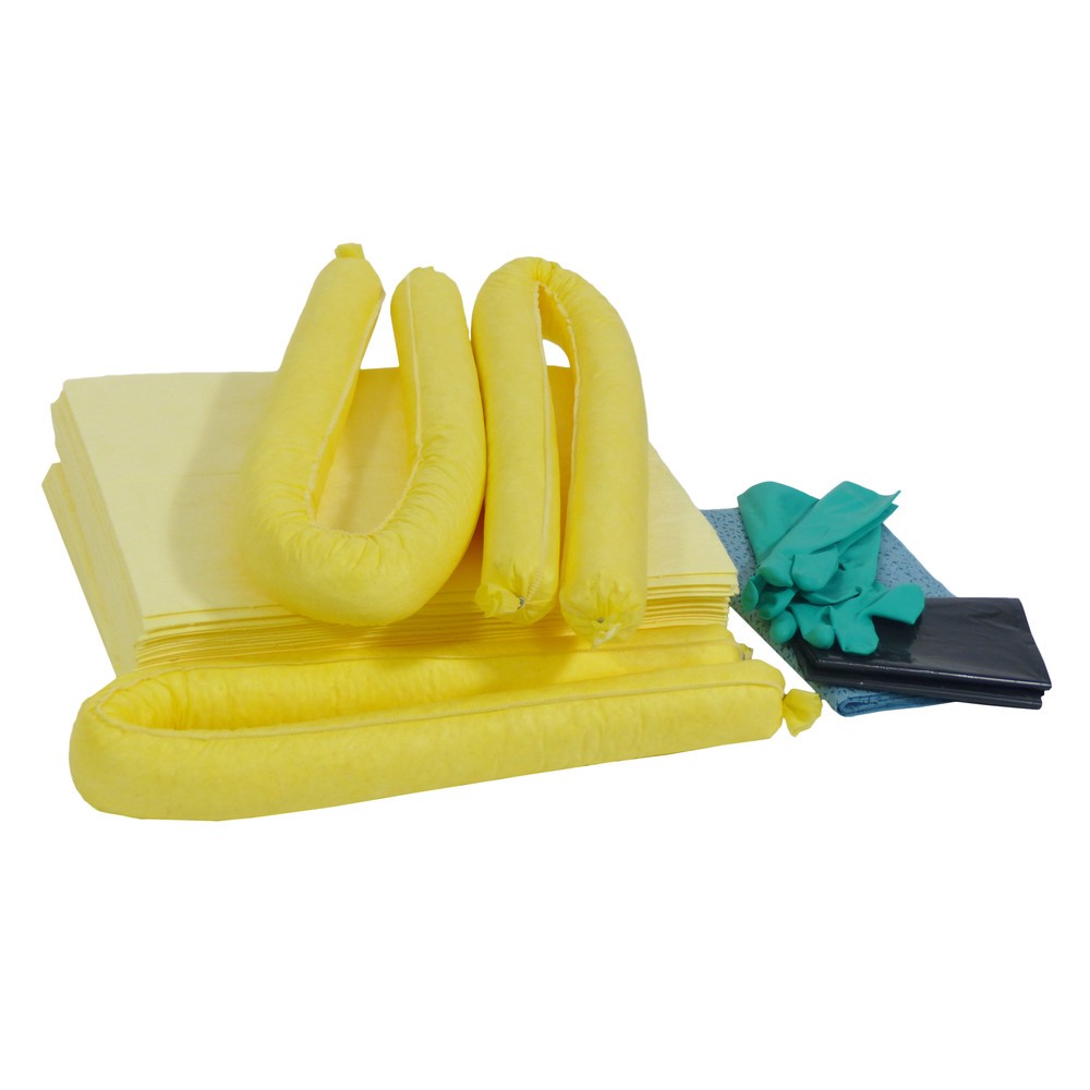 Produktabbildung Nr. 2: Kit d'urgence dans un sac en PVC pour produits chimiques, capacité d'absorption 50 l