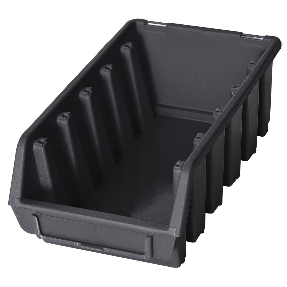 Illustration du produit: Lot de bacs à bec HEMMDAL L, HxlxP 75 x 116 x 212 mm, noir, 24 pcs/UV