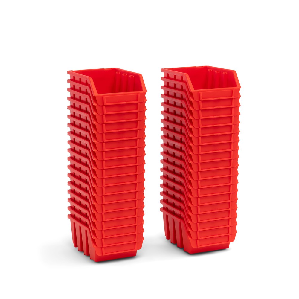 Produktabbildung Nr. 6: Lot de bacs à bec HEMMDAL S, HxlxP 75 x 116 x 112 mm, rouge, 48 pcs/UV