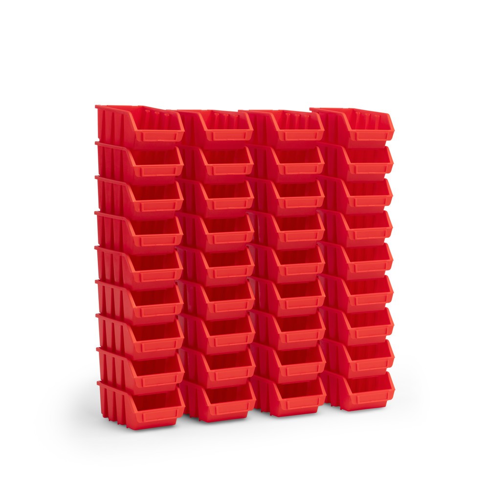 Produktabbildung Nr. 9: Lot de bacs à bec HEMMDAL S, HxlxP 75 x 116 x 112 mm, rouge, 48 pcs/UV