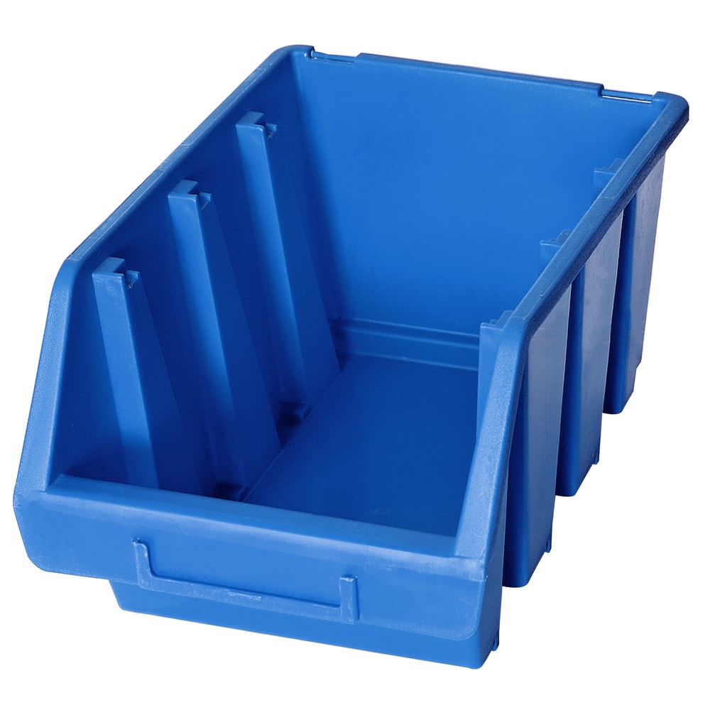 Illustration du produit: Lot de bacs à bec HEMMDAL XL, HxlxP 126 x 170 x 240 mm, bleu, 10 pcs/UV