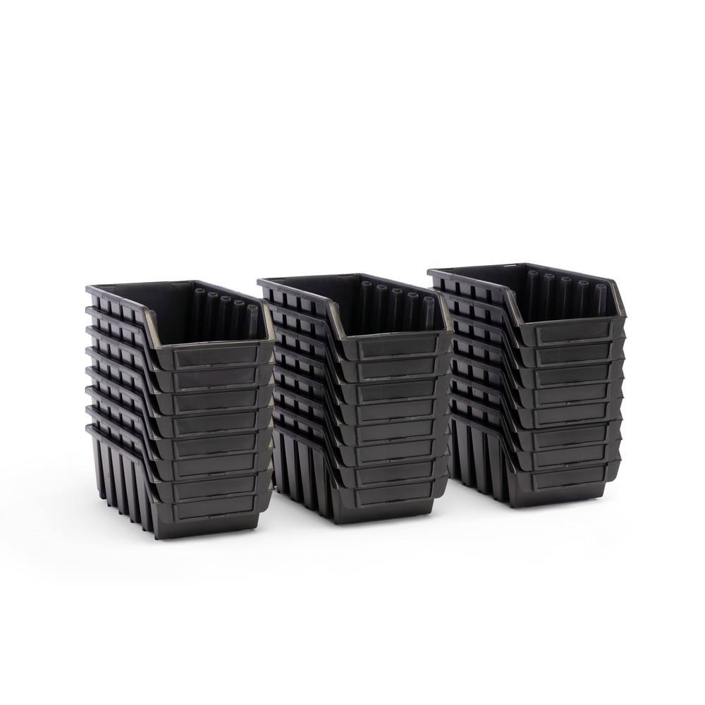 Produktabbildung Nr. 7: Lot de bacs à bec HEMMDAL XL, HxlxP 126 x 170 x 240 mm, noir, 10 pcs/UV