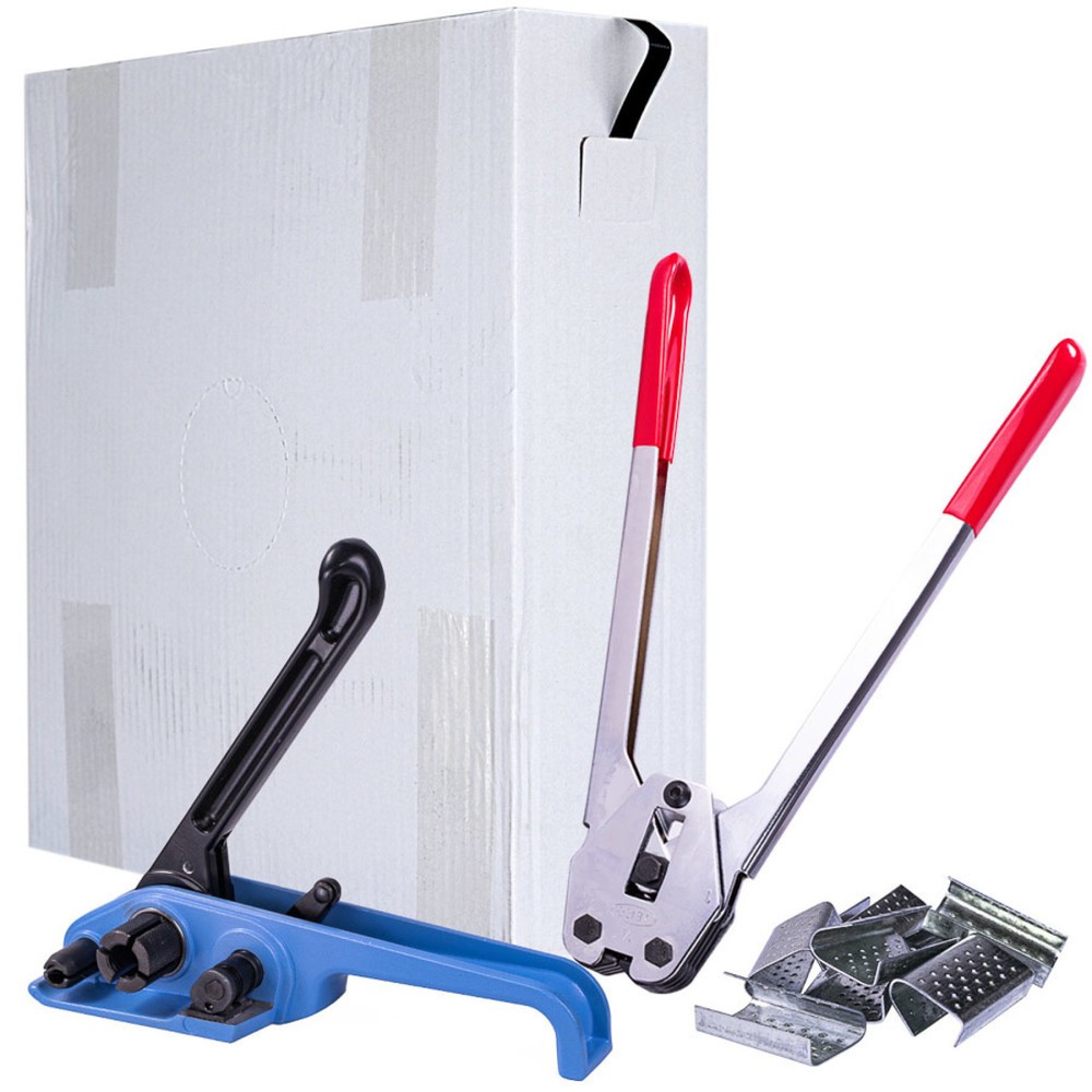 Illustration du produit: Kit de cerclage Débutants, largeur de feuillard 13 mm