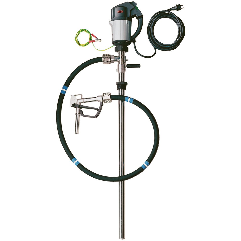 Illustration du produit: Kit de pompe antidéflagrante pour le vidage à 99,98 % des fûts, pour cuves IBC