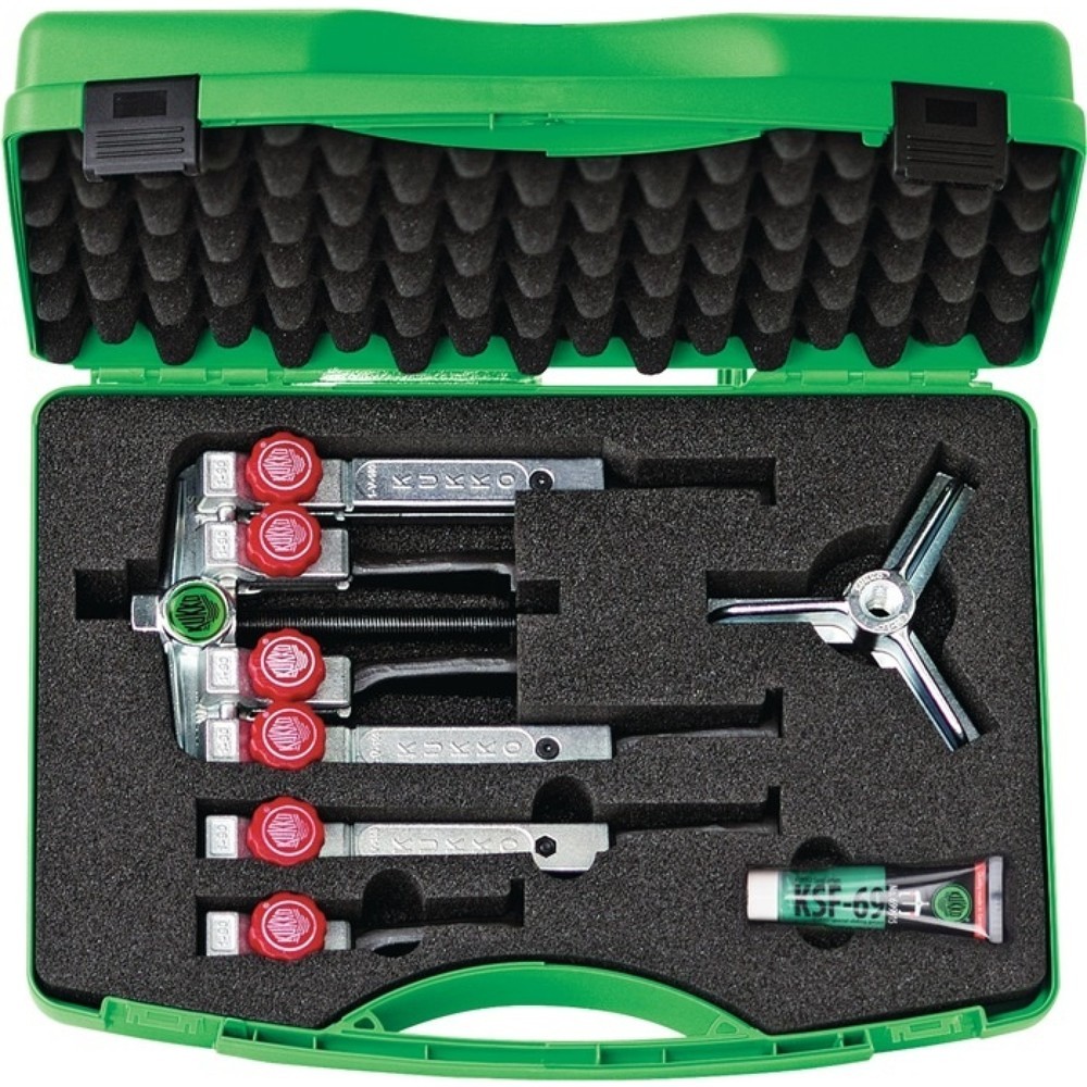 Illustration du produit: Jeu d'extracteurs KS-2030 8 pièces envergure 90 mm profondeur de serrage 100-200