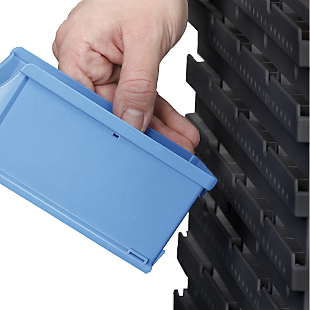 Produktabbildung Nr. 3: Kits de bacs à bec avec panneaux de fixation muraux, 9 bacs taille 1, 6 taille 2