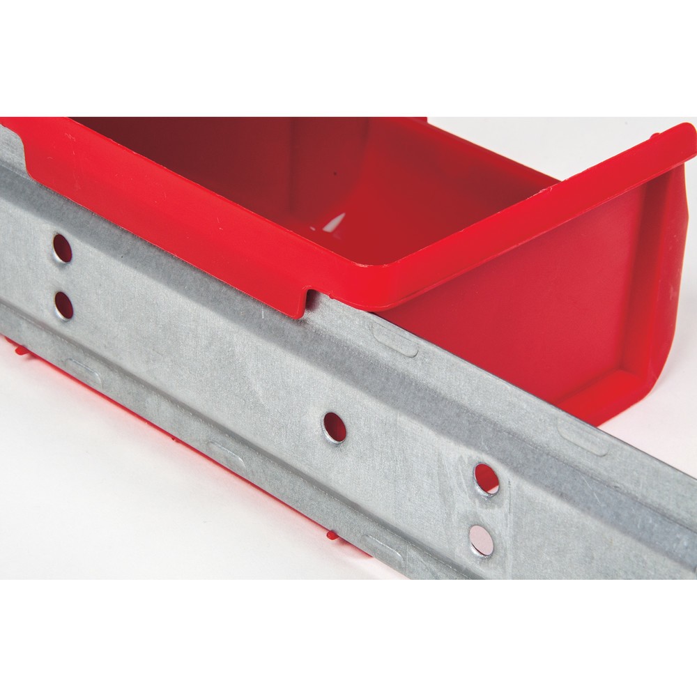 Produktabbildung Nr. 2: Kit de bacs à bec avec rails de maintien, 4 bacs bleus taille 5