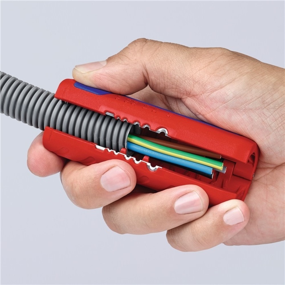 Produktabbildung Nr. 5: KNIPEX Abmantelungswerkzeug TwistCut Gesamt-L.100mm 0,2-4,0 (Litze) mm²
