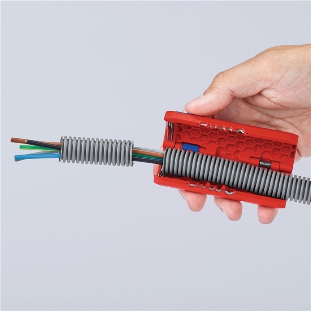 Produktabbildung Nr. 9: KNIPEX Abmantelungswerkzeug TwistCut Gesamt-L.100mm 0,2-4,0 (Litze) mm²