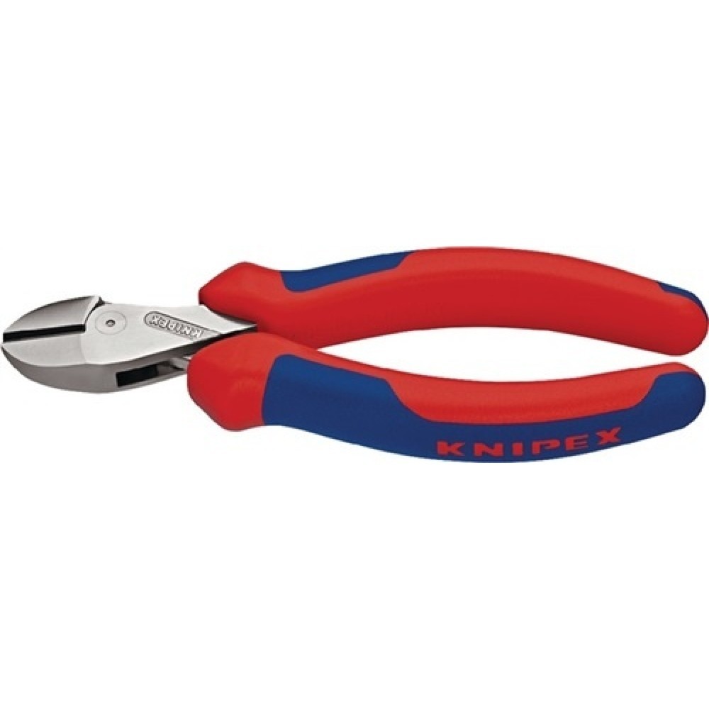 Produktabbildung: Kompaktseitenschneider X-Cut® L.160mm Kopf verchr.2K-Hülle KNIPEX