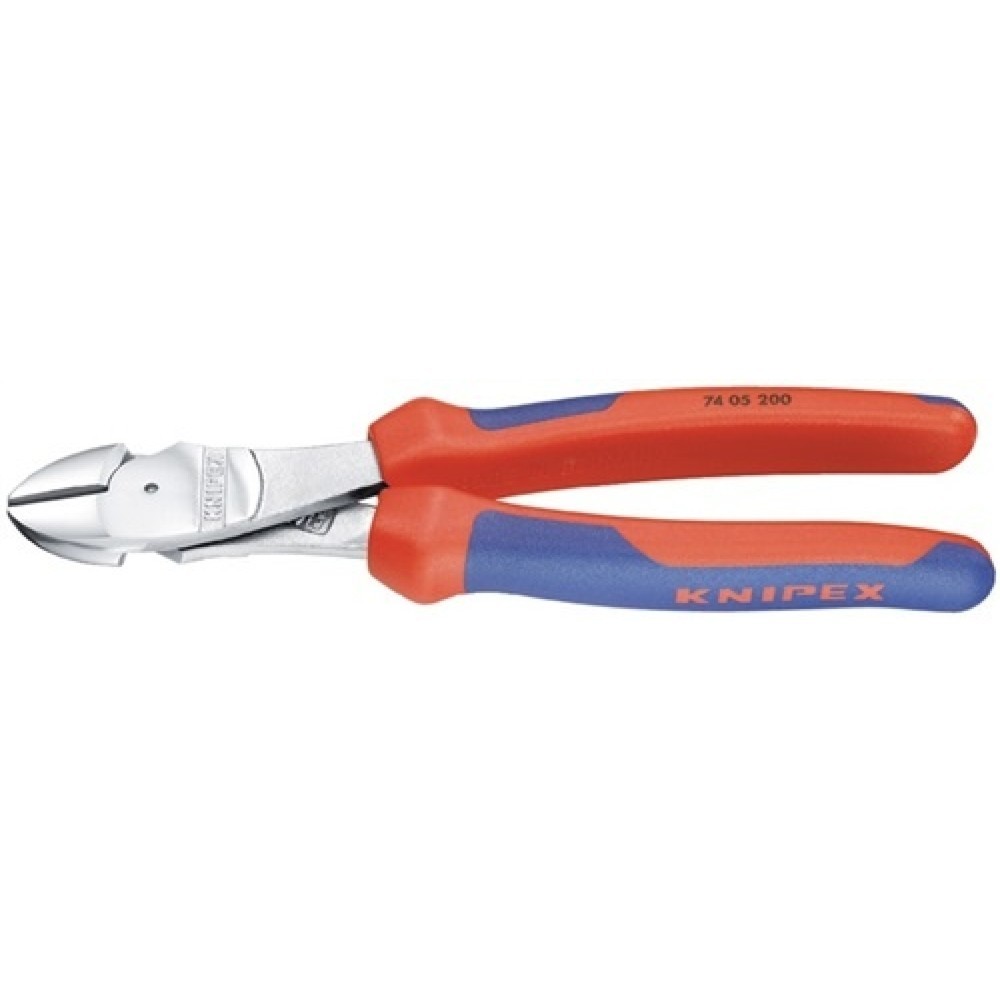 Produktabbildung: Kraftseitenschneider DIN ISO 5749 L.200mm Form 0 2K-Hülle KNIPEX