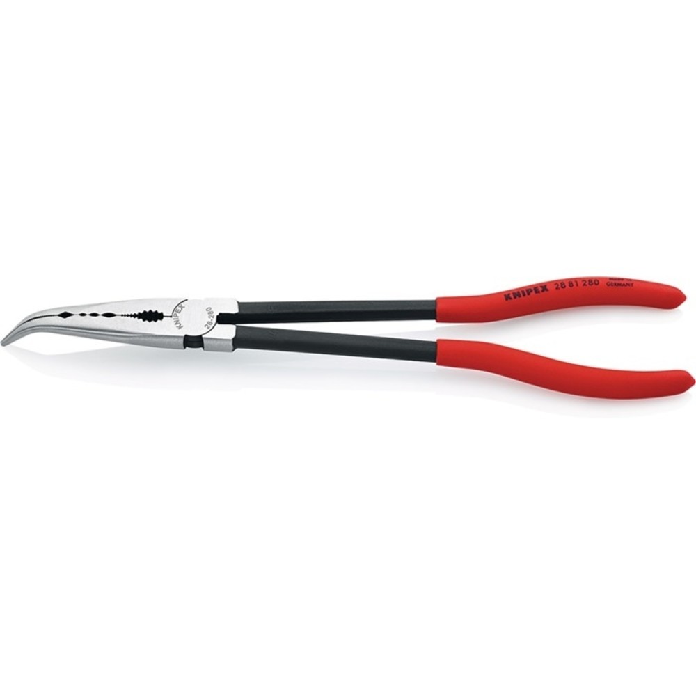 Produktabbildung Nr. 2: KNIPEX Montierzange L.280mm pol.Ku.-Überzug Spitze 45Grad geb