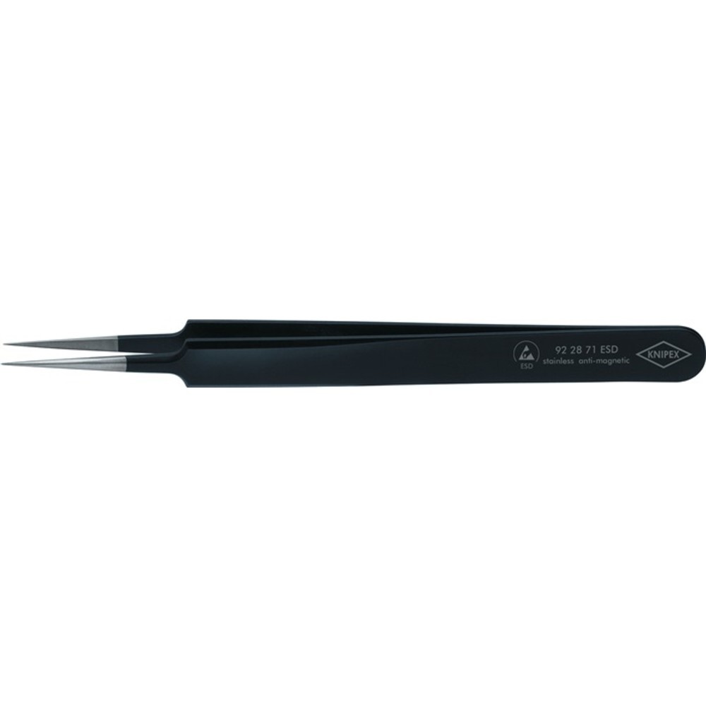 Produktabbildung Nr. 2: Knipex Präzisionspinzette Länge 110 mm gerade nadelfein rostfrei, antimagn., elektr. ableitend