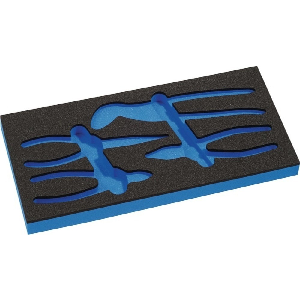Produktabbildung: KNIPEX Werkzeugmodul Leereinlage 1/3-Modul 4000 871 292,4-tlg