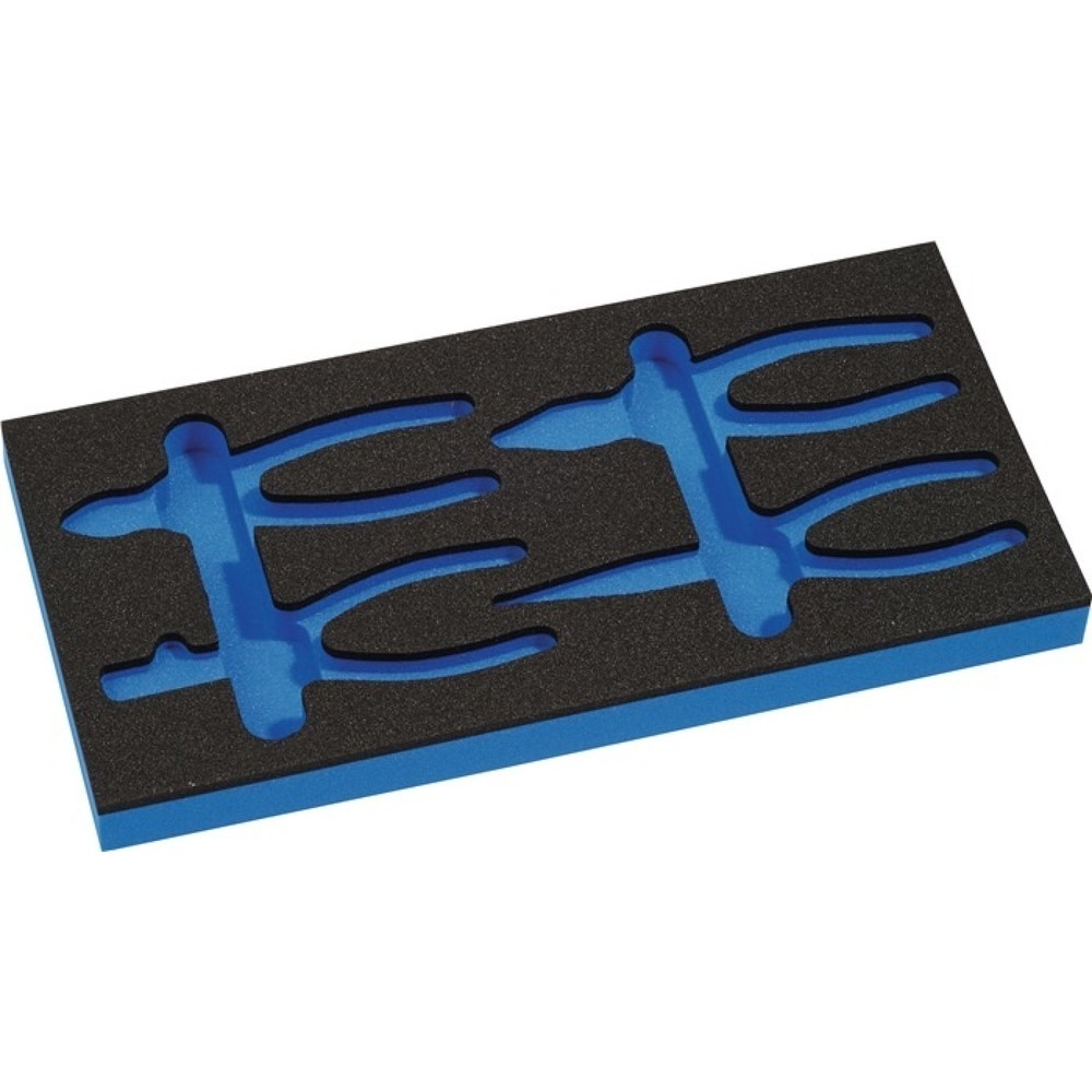 Produktabbildung: KNIPEX Werkzeugmodul Leereinlage 1/3-Modul 4000 871 293,4-tlg
