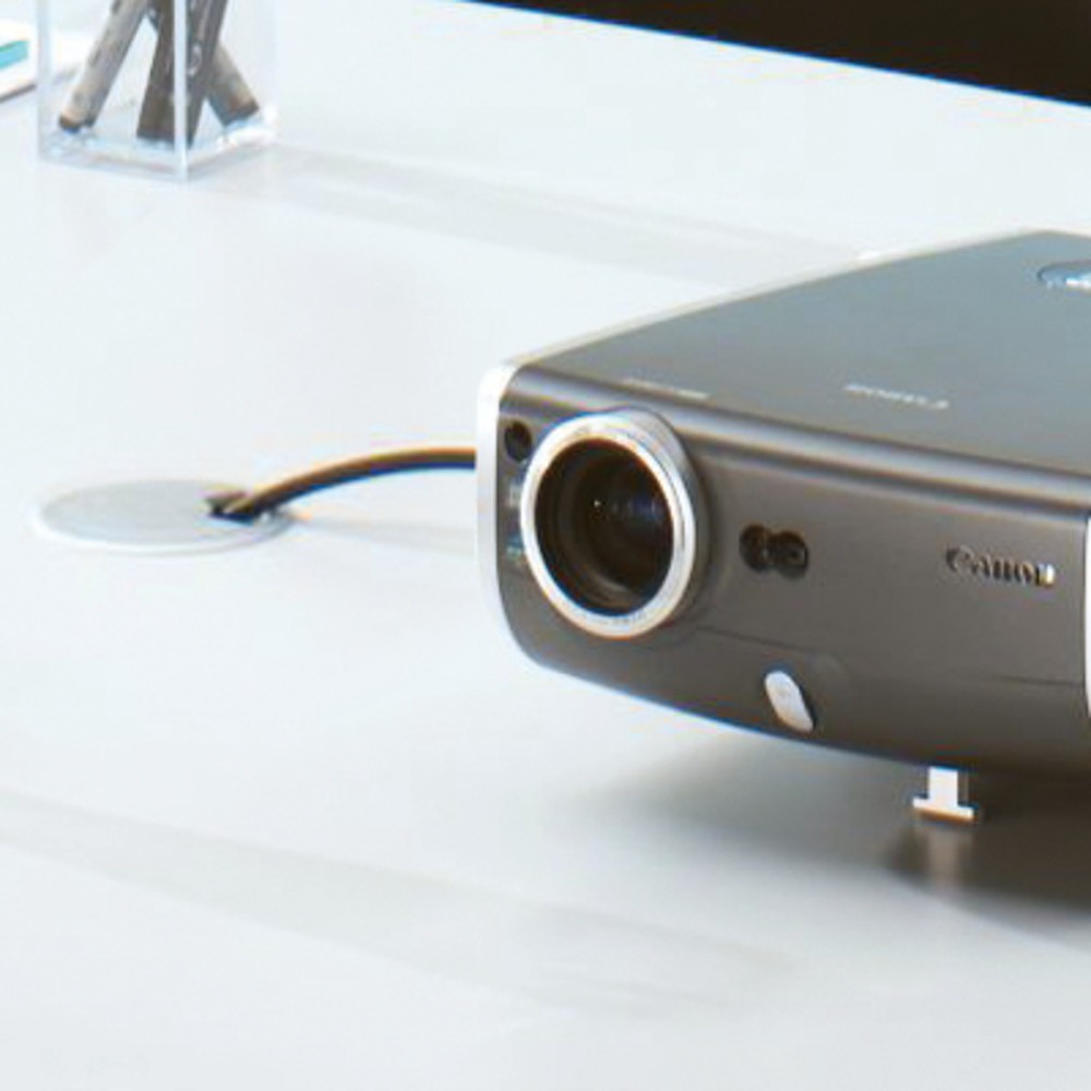 Produktabbildung Nr. 7: Konferenztisch Meeting, BxT 2.200 x 1.050 mm, weiss