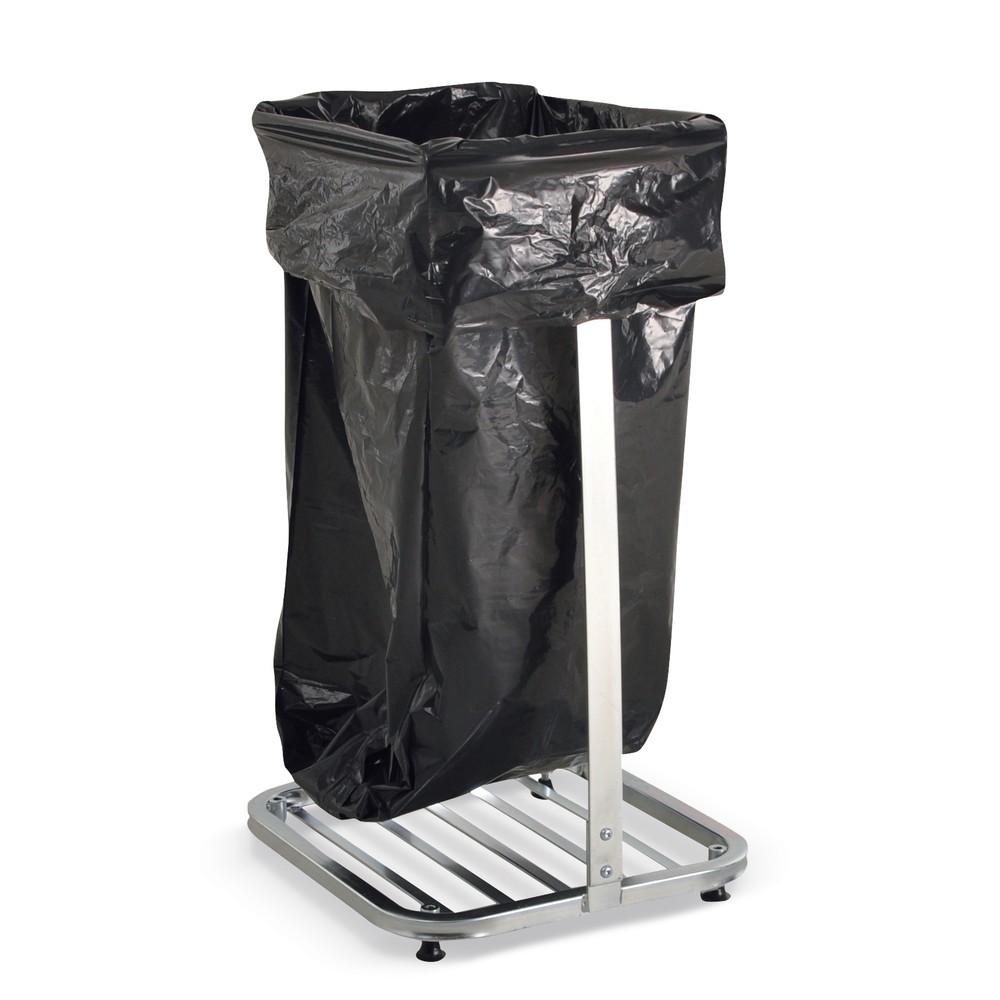 Produktabbildung Nr. 2: Kongamek Abfallsackhalter, 120 Liter, 4 Lenkrollen + 4 Standfüsse, offen