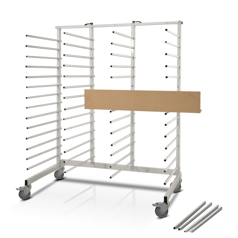 Produktabbildung Nr. 2: Kongamek Tragarmwagen, lackiert, 4 x 14 verzinkte Tragarme, Tragkraft 300 kg