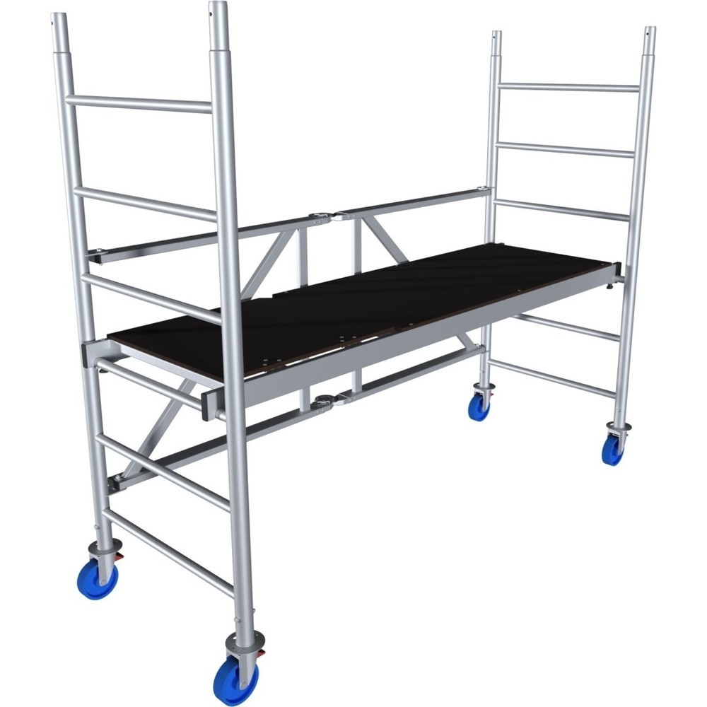 Illustration du produit: KRAUSE® Échafaudage pliant MONTO en aluminium ProTec XS, hauteur de travail 2 900 mm