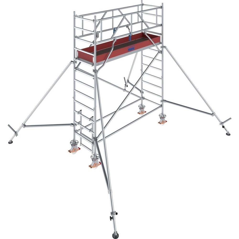 Illustration du produit: KRAUSE® Échafaudage roulant STABILO S1000 longueur de travée 2,50, hauteur de travail 4,30