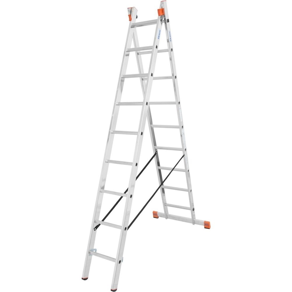 Illustration du produit: KRAUSE® échelle polyvalente Dubilo 2x9 barreaux