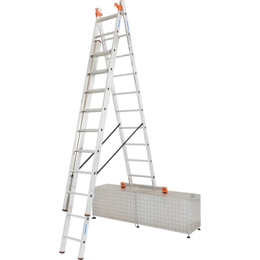 Produktabbildung Nr. 1: KRAUSE® Échelle multi-usages Tribilo 3x10 barreaux