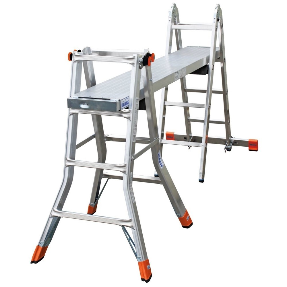 Produktabbildung Nr. 2: KRAUSE® MONTO Gelenk-Teleskopleiter TeleMatic 4x4 Sprossen