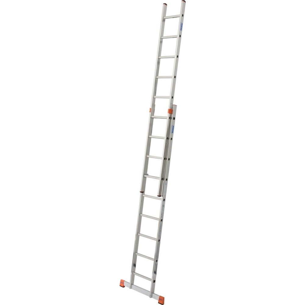 Produktabbildung: KRAUSE® MONTO Sprossen-Schiebeleiter Fabilo, zweitlg. 2x9 Sprossen