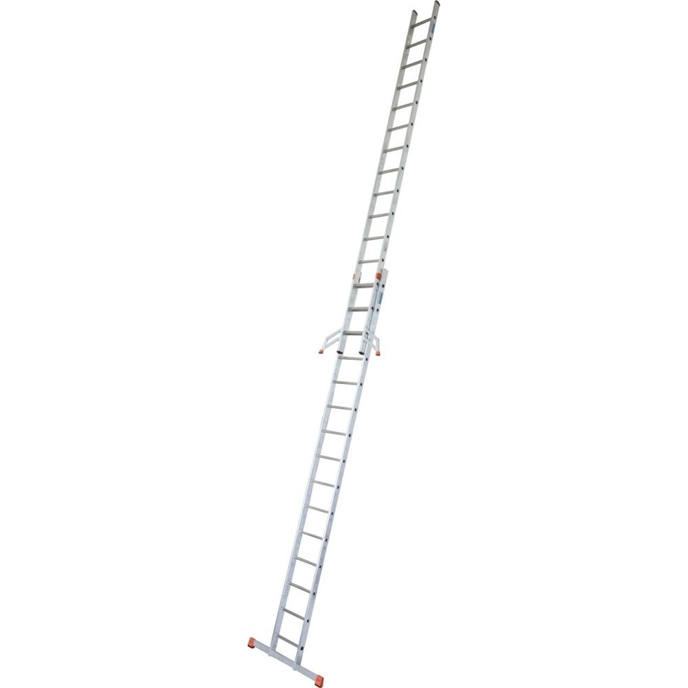 Produktabbildung Nr. 1: KRAUSE® MONTO Sprossen-Schiebeleiter Fabilo, zweitlg. 2x15 Sprossen