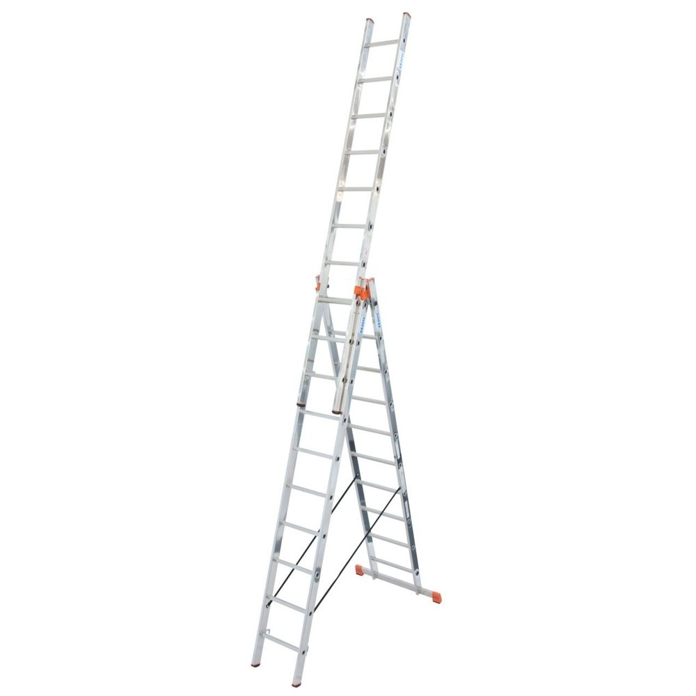 Produktabbildung: KRAUSE® MONTO Vielzweckleiter Tribilo 3x10 Sprossen