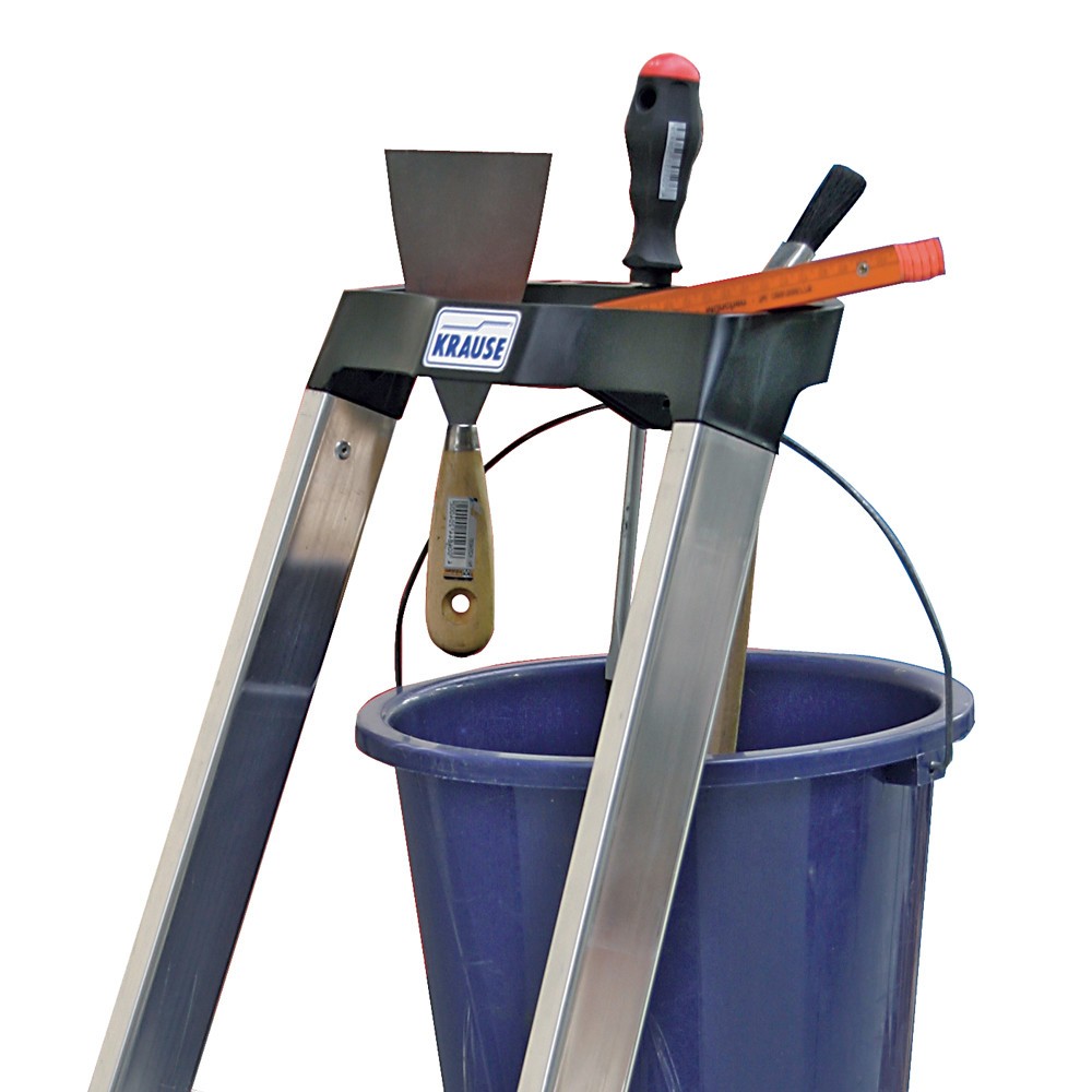 Produktabbildung Nr. 3: KRAUSE® Stufen-r, hochfest gebördelt aus Aluminium, Standhöhe 1,05 m