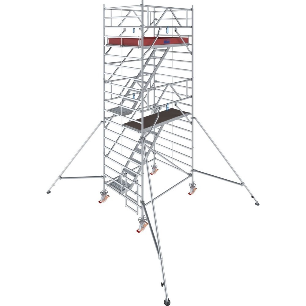 Produktabbildung: KRAUSE® STABILO Fahrgerüst S5500, Feldlänge 2.000 mm, Arbeitshöhe 6.300 mm