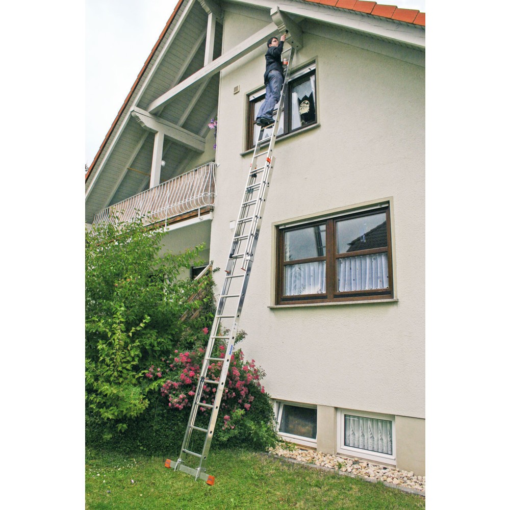 Produktabbildung Nr. 2: KRAUSE® STABILO Seilzugleiter Robilo, zweitlg. 2x15 Sprossen