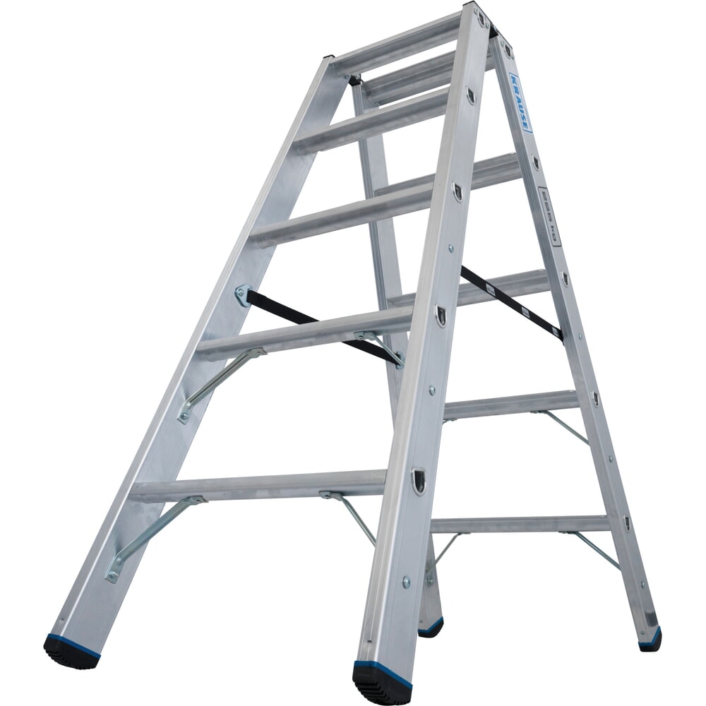 Produktabbildung Nr. 7: KRAUSE® STABILO Stufenstehleiter, beidseitig begehbar, Tragfähigkeit 225 kg, 2 x 5 Stufen