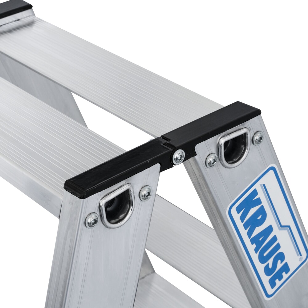 Produktabbildung Nr. 9: KRAUSE® STABILO Stufenstehleiter, beidseitig begehbar, Tragfähigkeit 225 kg, 2 x 4 Stufen