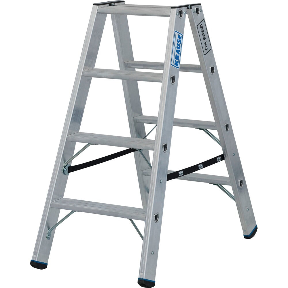 Produktabbildung Nr. 13: KRAUSE® STABILO Stufenstehleiter, beidseitig begehbar, Tragfähigkeit 225 kg, 2 x 4 Stufen