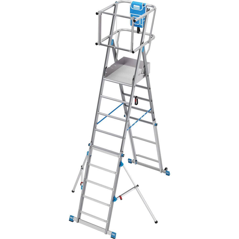 Produktabbildung Nr. 19: KRAUSE® STABILO Teleskop-Podestleiter mit grosser Standplattform SkyMatic 5-9 Sprossen