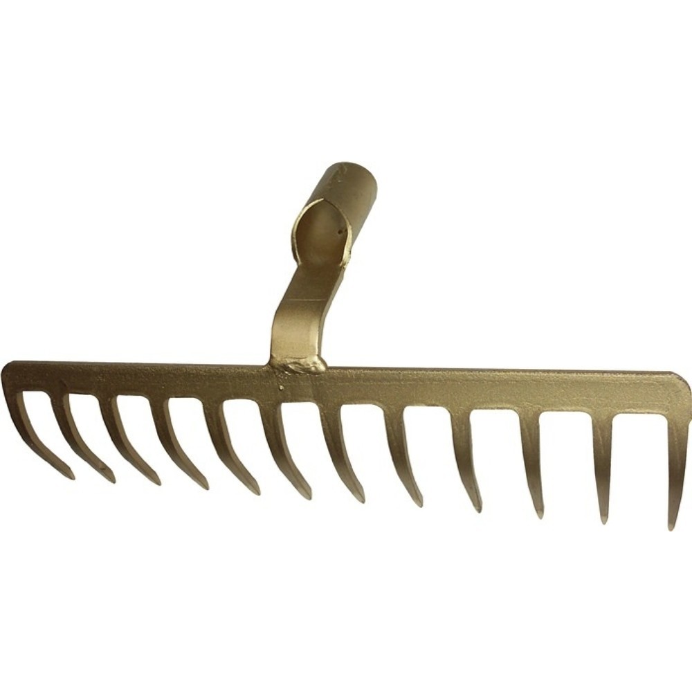 Produktabbildung: KRUMPHOLZ Strassenrechen B.520mm schwe.Ausf.o.Stiel 16 Zinken